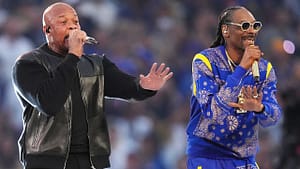 Dr. Dre Snoop Dogg Eminem Mary J. Blige Kendrick Lamar 50 Cent FULL Pepsi SB LVI Halftime Show SAM's Playlist MUSIVEO